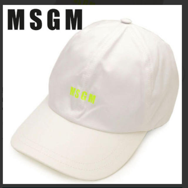 MSGM キャップ　ホワイトNIKE