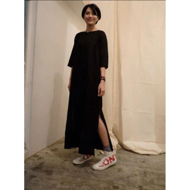 omas hande ciger dress blackロングワンピース/マキシワンピース