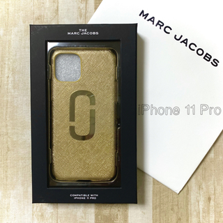 マークジェイコブス(MARC JACOBS)の新品未使用  マークジェイコブス ゴールド iPhone 11 Proケース(iPhoneケース)