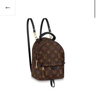 ルイヴィトン(LOUIS VUITTON)のルイヴィトン　パームスプリングスバックパックmini(リュック/バックパック)