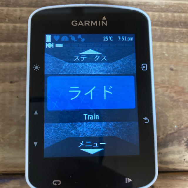 GARMIN(ガーミン)のGARMIN  ガーミン　edge 520j  スポーツ/アウトドアの自転車(パーツ)の商品写真