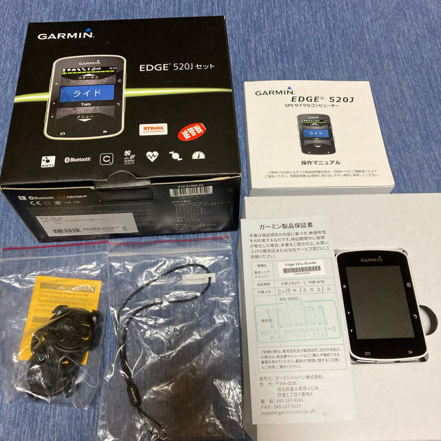 GARMIN(ガーミン)のGARMIN  ガーミン　edge 520j  スポーツ/アウトドアの自転車(パーツ)の商品写真