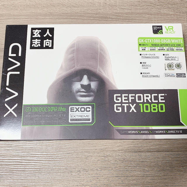 【GALAX】Geforce GTX1080 玄人志向