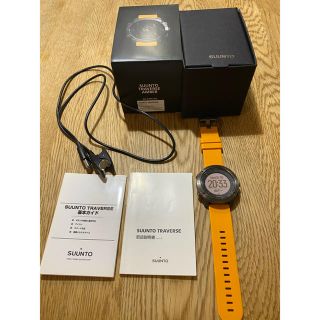 スント(SUUNTO)の【美品】スント　トラバース　アンバー(登山用品)