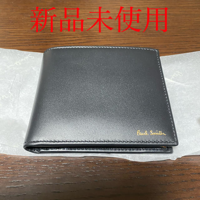 新品未使用】ポールスミス 二つ折り財布794 ブラック | wise.edu.pk