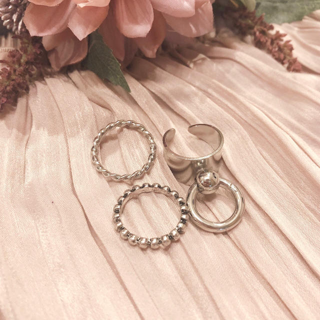 ZARA(ザラ)の【超特価&限定1set】Lattice♡アクセサリー　激安おまとめ売りセット レディースのアクセサリー(リング(指輪))の商品写真