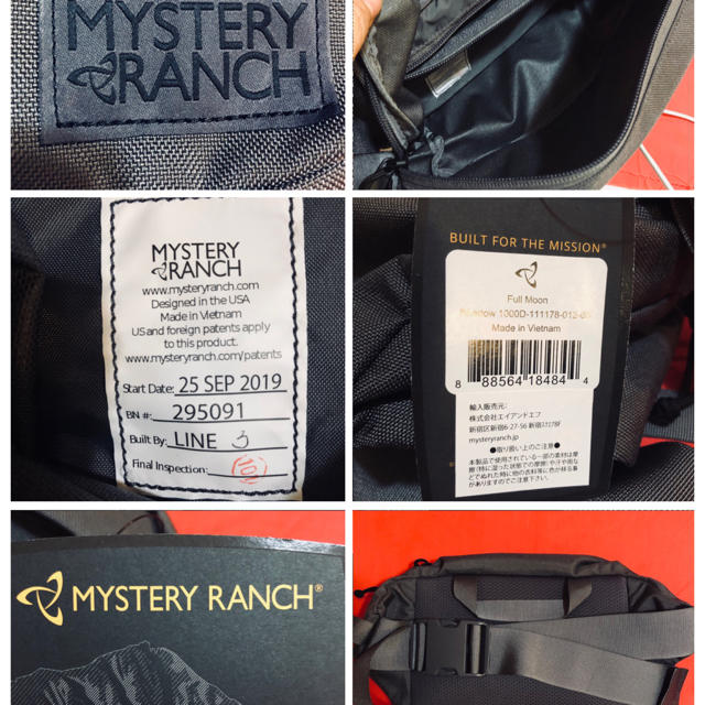MYSTERY RANCH(ミステリーランチ)のMYSTERYミステリーランチャーボディーバッグ メンズのバッグ(ボディーバッグ)の商品写真