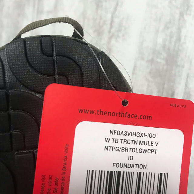 THE NORTH FACE(ザノースフェイス)の【新品】ノースフェイス サーモボール トラクション ミュール V 27cm レディースの靴/シューズ(スニーカー)の商品写真