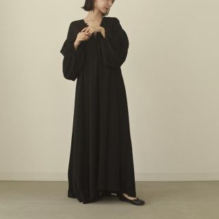 louren front button volume onepiece(ロングワンピース/マキシワンピース)