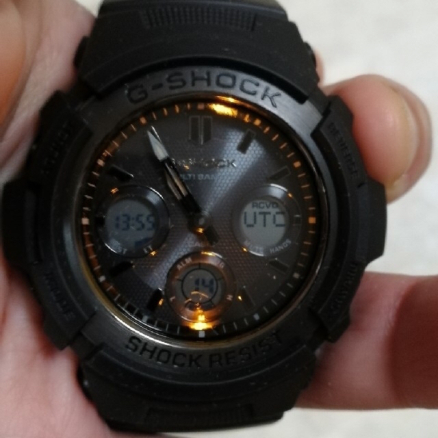 G-SHOCK(ジーショック)のG-SHOCK のAWG-M100SBB-1AJF メンズの時計(腕時計(デジタル))の商品写真