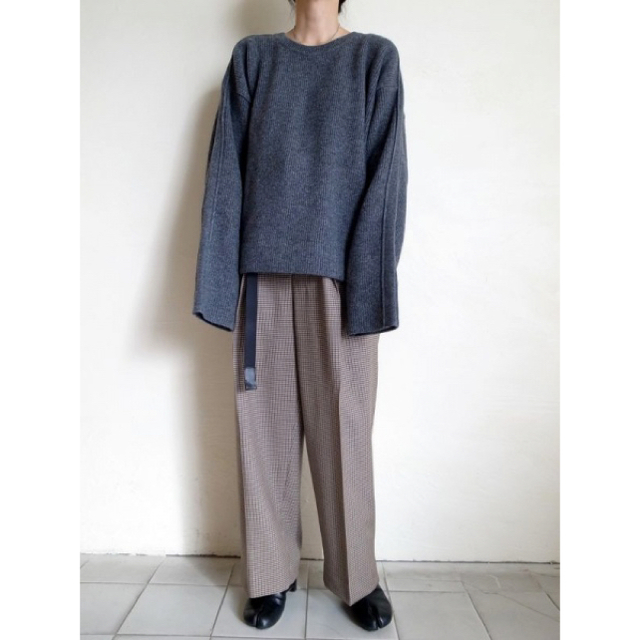 SUNSEA(サンシー)のyoke 7G ALPACAWoolCardiganRibStitch Knit メンズのトップス(ニット/セーター)の商品写真