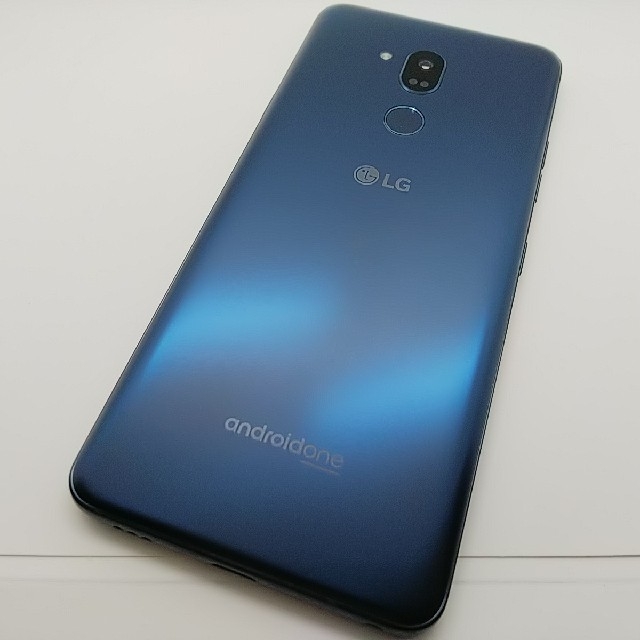 android One X5 LG ニューモロッカンブルー ジャンク