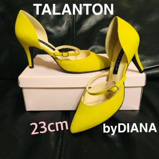 ダイアナ(DIANA)のタラントン ダイアナ 美USED  挿し色万能 パンプス♡23(ハイヒール/パンプス)