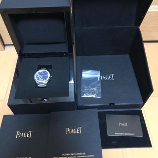 ピアジェ(PIAGET)の国内正規　ピアジェ ポロ S PIAGET POLO S G0A41002 美品(腕時計(アナログ))