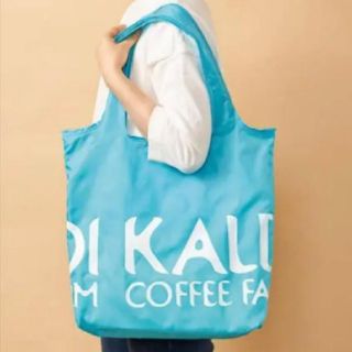 カルディ(KALDI)のカルディ エコバッグ ブルー(エコバッグ)