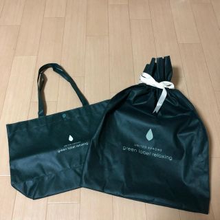 ユナイテッドアローズグリーンレーベルリラクシング(UNITED ARROWS green label relaxing)の【美品】Green label relaxing ショップ袋&ラッピング袋セット(ショップ袋)