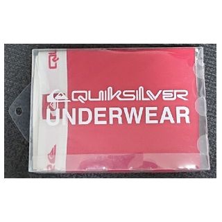 クイックシルバー(QUIKSILVER)のQS ボクサーパンツ L 赤&黒(ボクサーパンツ)