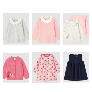 プチバトー(PETIT BATEAU)のぼたん様専用(ワンピース)