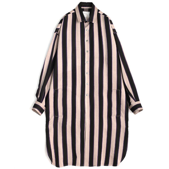 SHAREEF（シャリーフ）  STRIPE LONG SHIRTS