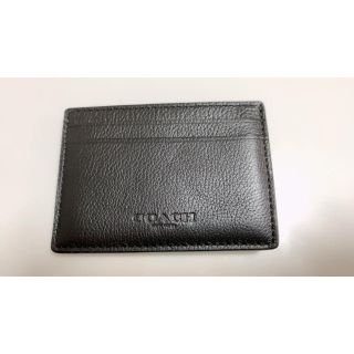 コーチ(COACH)の［新品］coach コーチ　カードケース(名刺入れ/定期入れ)