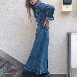 【BayBee】4way denim dress/デニムワンピース