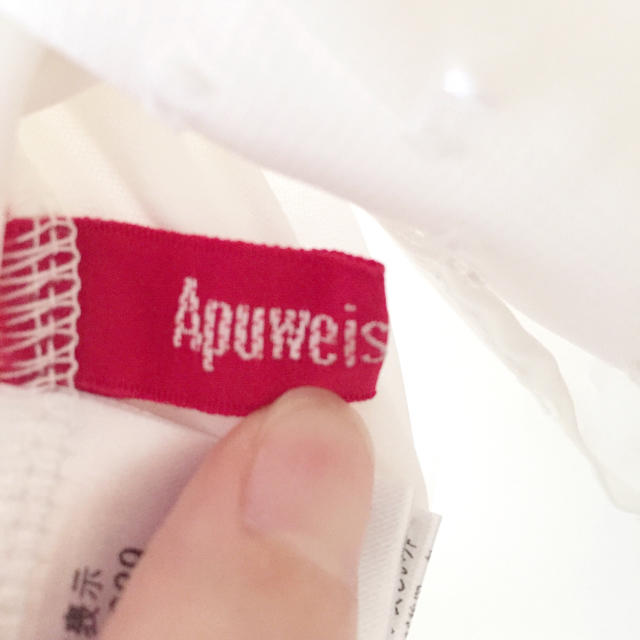 Apuweiser-riche(アプワイザーリッシェ)の美品♡アプワイザーリッシェレースブラウス レディースのトップス(Tシャツ(半袖/袖なし))の商品写真