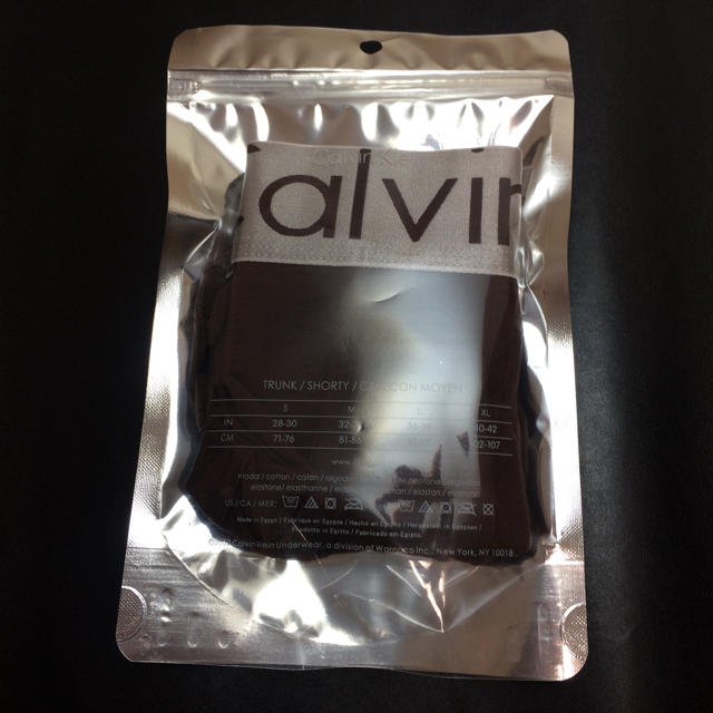 Calvin Klein(カルバンクライン)のカルバンクラインボクサーパンツ 黒　Mサイズ　CK メンズのアンダーウェア(ボクサーパンツ)の商品写真