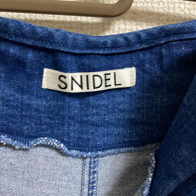 SNIDEL(スナイデル)のSNIDEL ハイウエストストレッチデニムスカート　サイズ1 レディースのスカート(ロングスカート)の商品写真