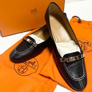 エルメス(Hermes)のHERMES ケリー　パンプス　黒(ハイヒール/パンプス)