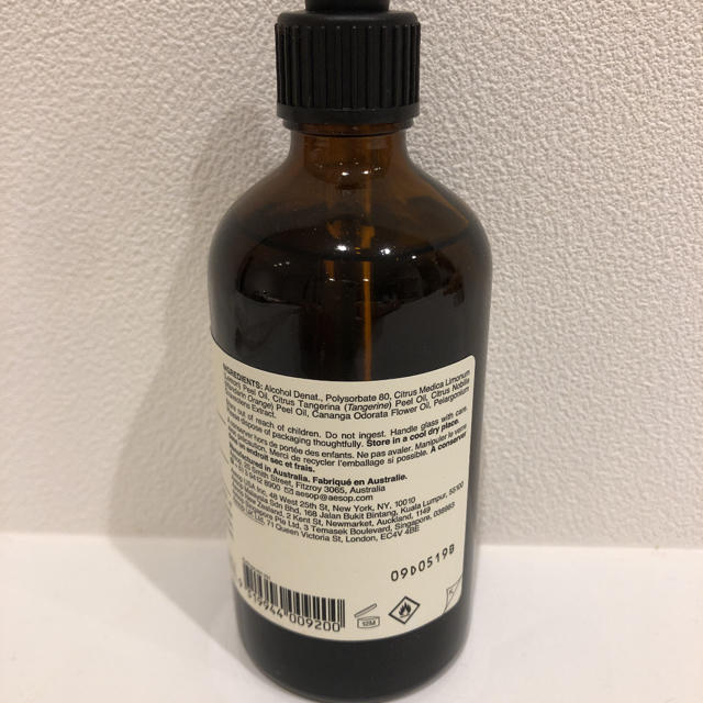 Aesop(イソップ)のAesop イソップ   ポストプードロップス 100ml コスメ/美容のリラクゼーション(アロマスプレー)の商品写真