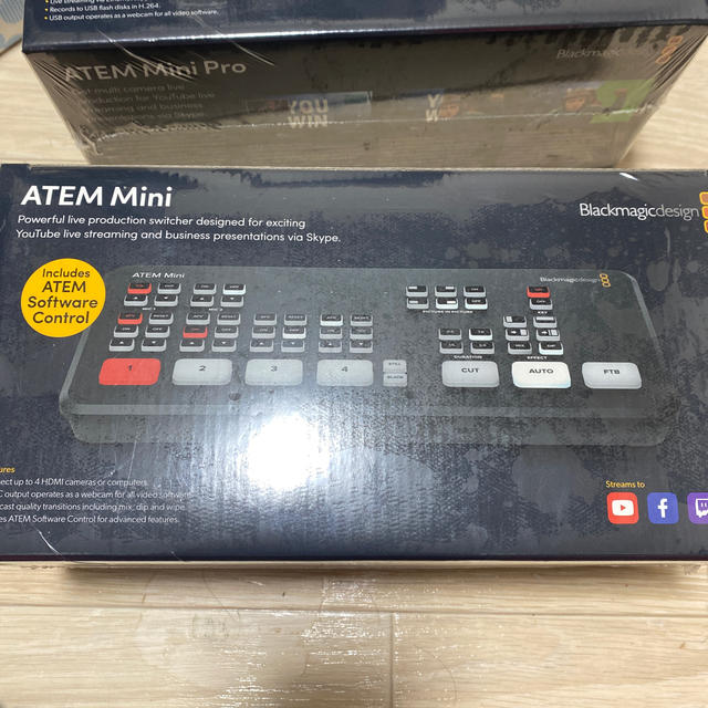 PC周辺機器Blackmagic Design ATEM Mini ライブスイッチャー