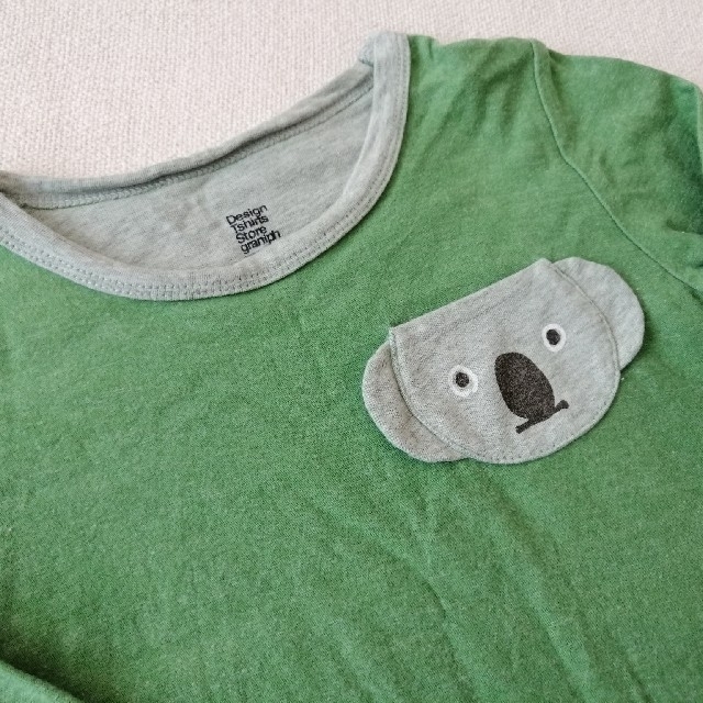 Design Tshirts Store graniph(グラニフ)の100cm 長袖シャツ キッズ/ベビー/マタニティのキッズ服男の子用(90cm~)(Tシャツ/カットソー)の商品写真