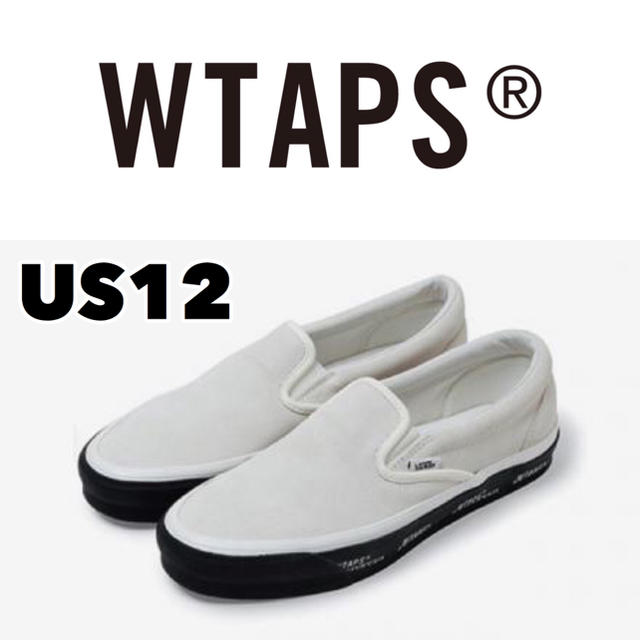 wtaps vans ダブルタップス スリッポン