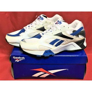 リーボック(Reebok)の★90s!希少レア!リーボック アズトレック 白/青 ビンテージ 202★(スニーカー)