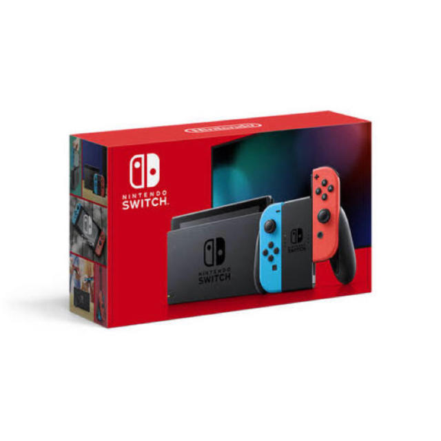 出産祝い Nintendo Switch - Nintendo Switch Joy-Con(L) ネオンブルー　ネオンレッド 家庭用ゲーム機本体