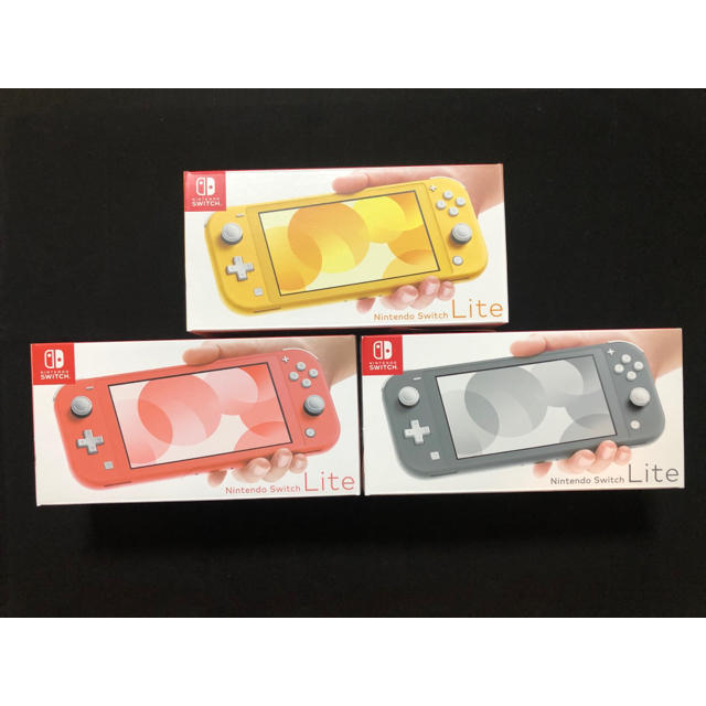 Nintendo Switch(ニンテンドースイッチ)の任天堂　NINTENDO スイッチライト　Switch lite 3台セット エンタメ/ホビーのゲームソフト/ゲーム機本体(家庭用ゲーム機本体)の商品写真