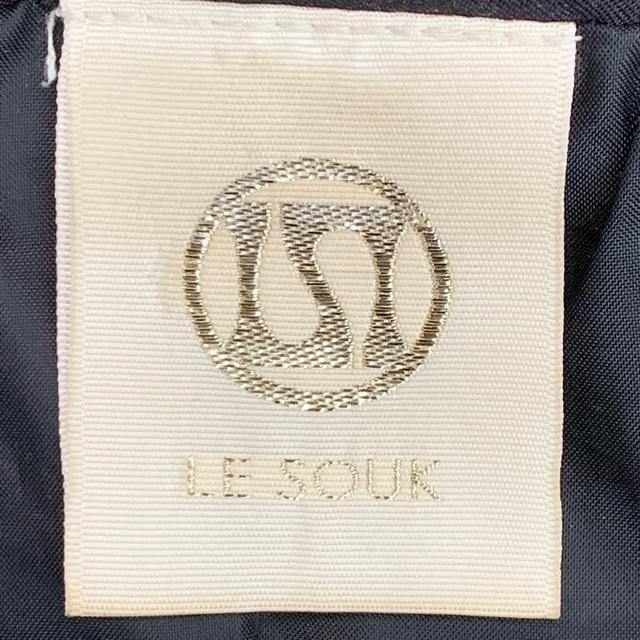 Le souk(ルスーク)のルスーク ダウンコート サイズ36 S 黒 冬物 レディースのジャケット/アウター(ダウンコート)の商品写真