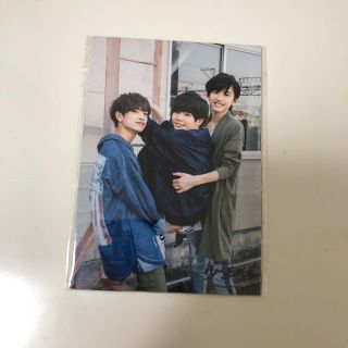 道枝駿佑 長尾謙杜 高橋恭平 フォトセット(アイドルグッズ)