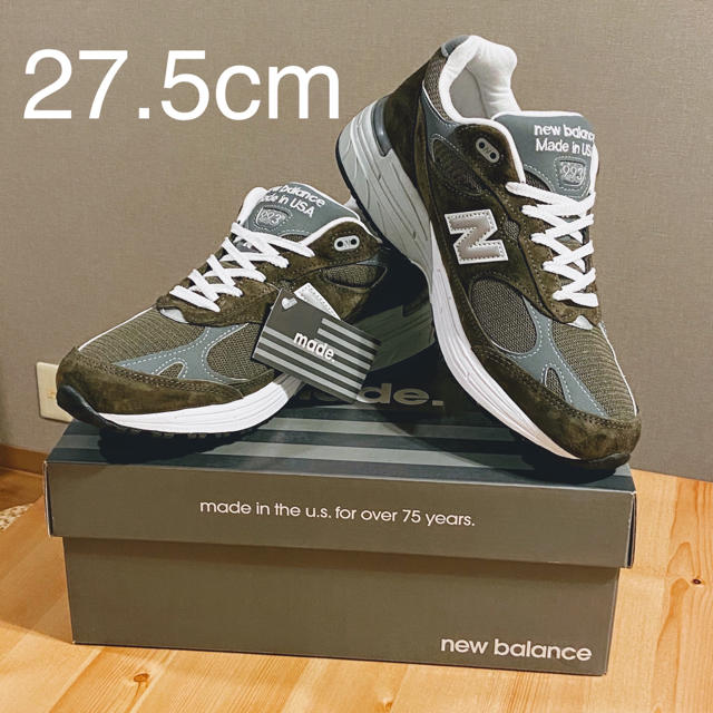 New Balance - 即購入可☆New Balance MR993MG 27.5cm ワイズDの+