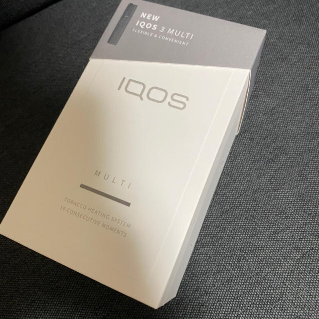 IQOS(アイコス)のアイコス3 マルチ IQOS3 multi ベルベットグレー メンズのファッション小物(タバコグッズ)の商品写真