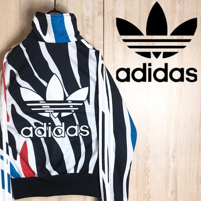 adidas - adidas アディダス ジャージ マルチカラー 激レアの通販 by ...