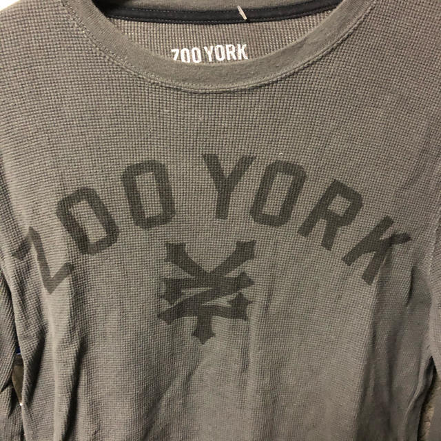 ZOO YORK(ズーヨーク)の長袖Tシャツ ロンT zoo york ズーヨーク　サイズS 米国古着屋購入 メンズのトップス(Tシャツ/カットソー(七分/長袖))の商品写真