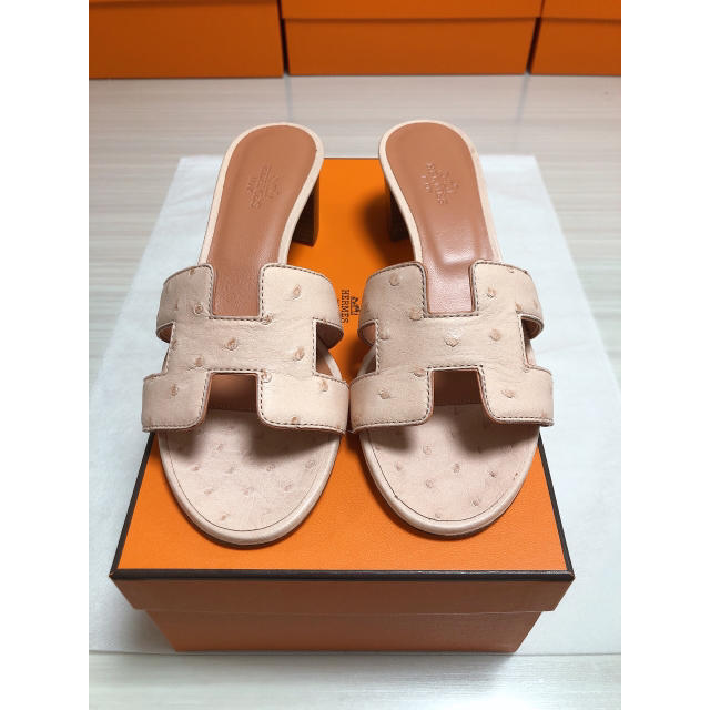 Hermes - 【新品未使用】エルメス オアジス オーストリッチの通販 by
