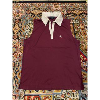 バーバリー(BURBERRY)の専用　BURBERRY GOLF バーガンディー　ノースリーブ　トップス(シャツ/ブラウス(半袖/袖なし))