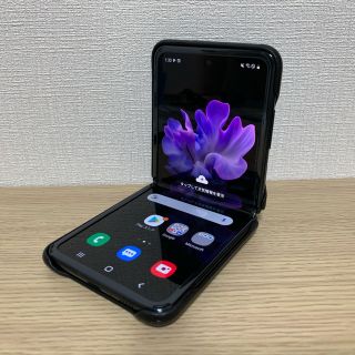 ギャラクシー(Galaxy)のGalaxy Z Flip 付属品完備　カバー付き　SIMフリー(スマートフォン本体)