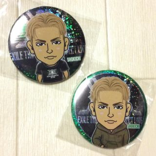 エグザイルザセカンド(EXILE THE SECOND)のEXILE  SHOKICHI 75mm  缶バッジ セット(ミュージシャン)