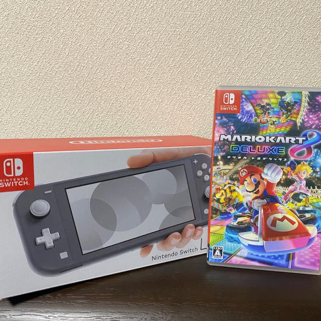 任天堂　switch lite マリオカートセット