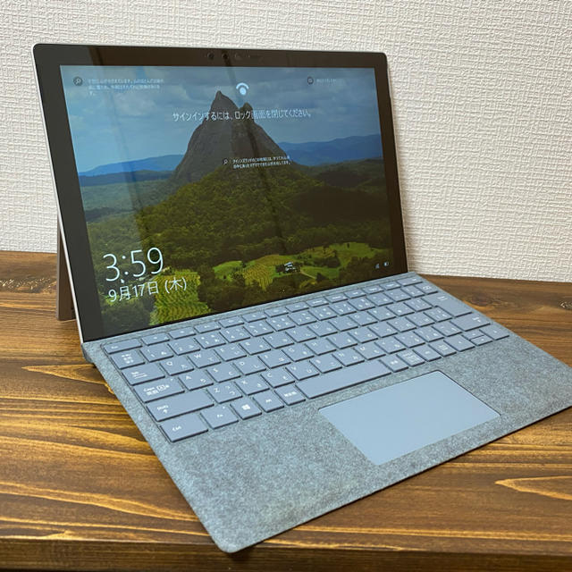 【メーカー包装済】 Microsoft - Surface Pro7 Wi-Fiモデル タイプカバー付き 美品 ノートPC
