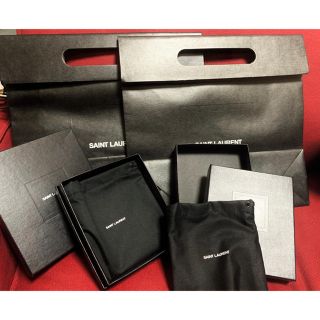 サンローラン(Saint Laurent)のサンローランまとめ売り☆空箱紙袋セット(ショップ袋)