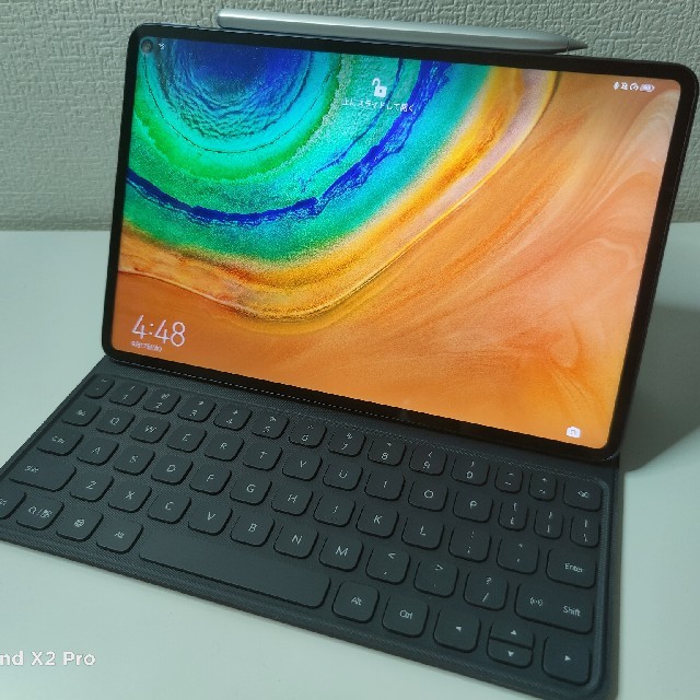 Mate Pad Pro　&　キーボードカバー　&　M-Pencil　3点セット スマホ/家電/カメラのPC/タブレット(タブレット)の商品写真